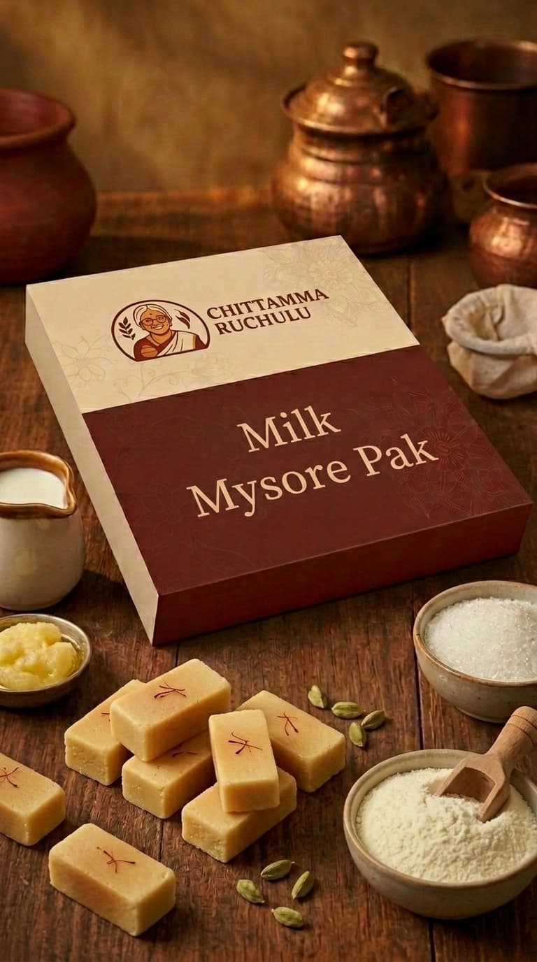Milk Mysore Pak